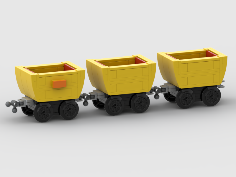 Chugs THe Easter Train Mail and Passenger cars