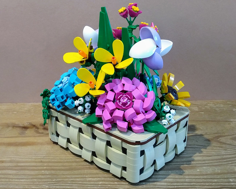 Flower Basket, by Picea