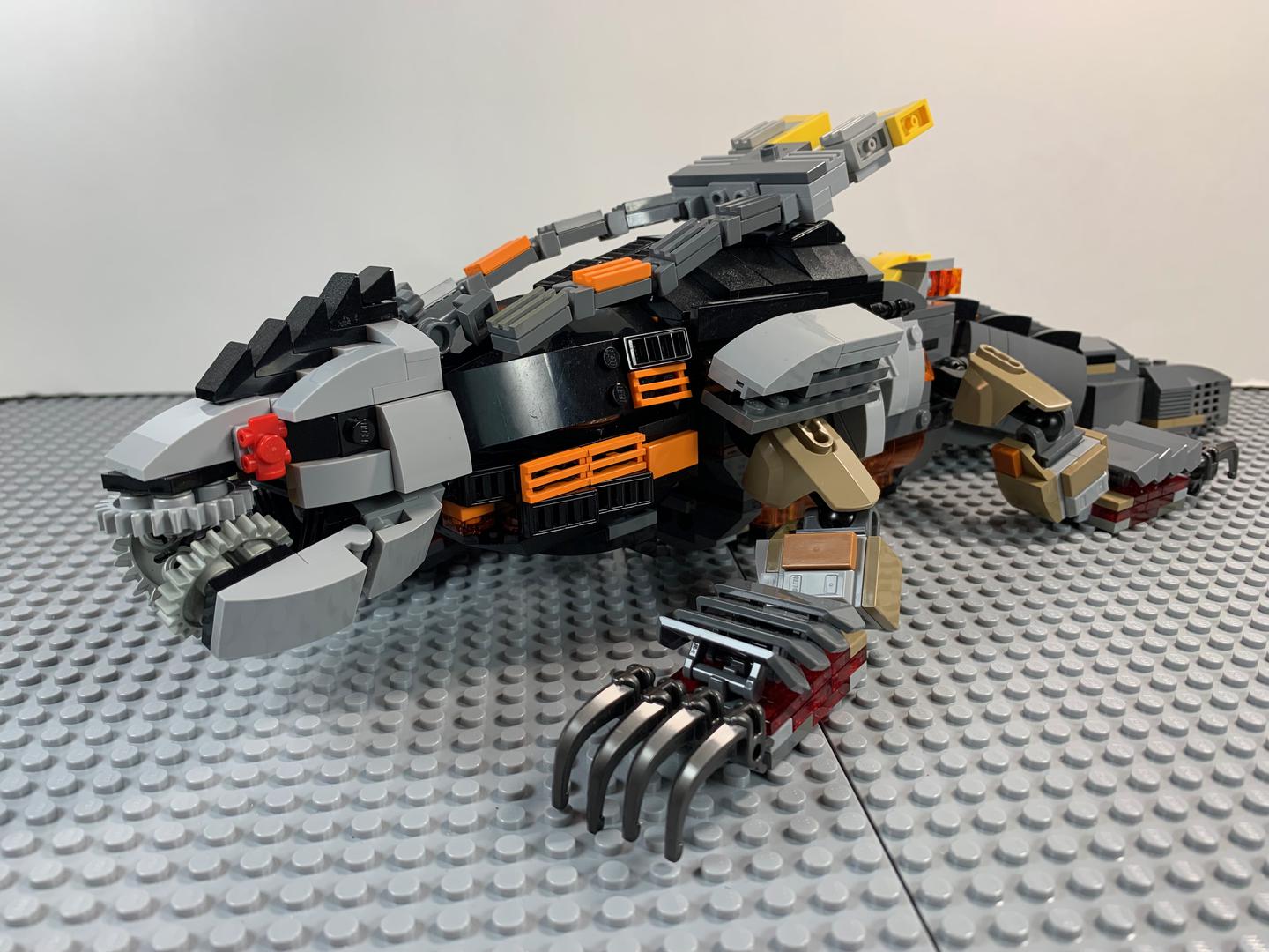 Rockbreaker and Apex Rockbreaker from Horizon Forbidden West