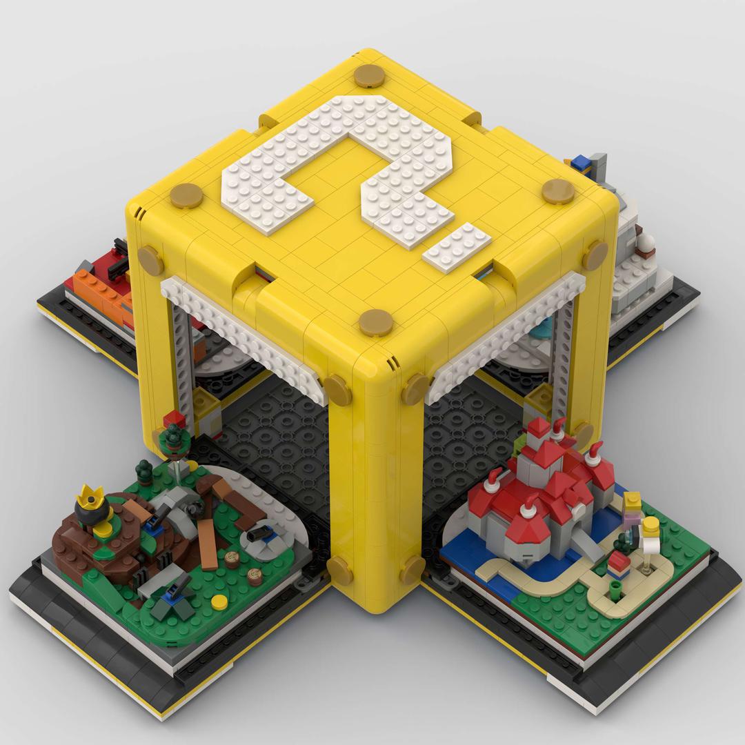 Magi-Cube Frame + Super Mario
