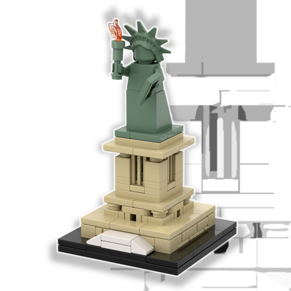The Statue of Liberty Pedestal