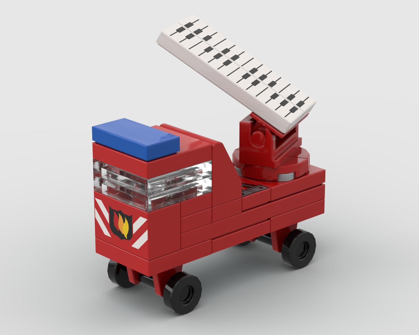 Micro Ladder Firetruck