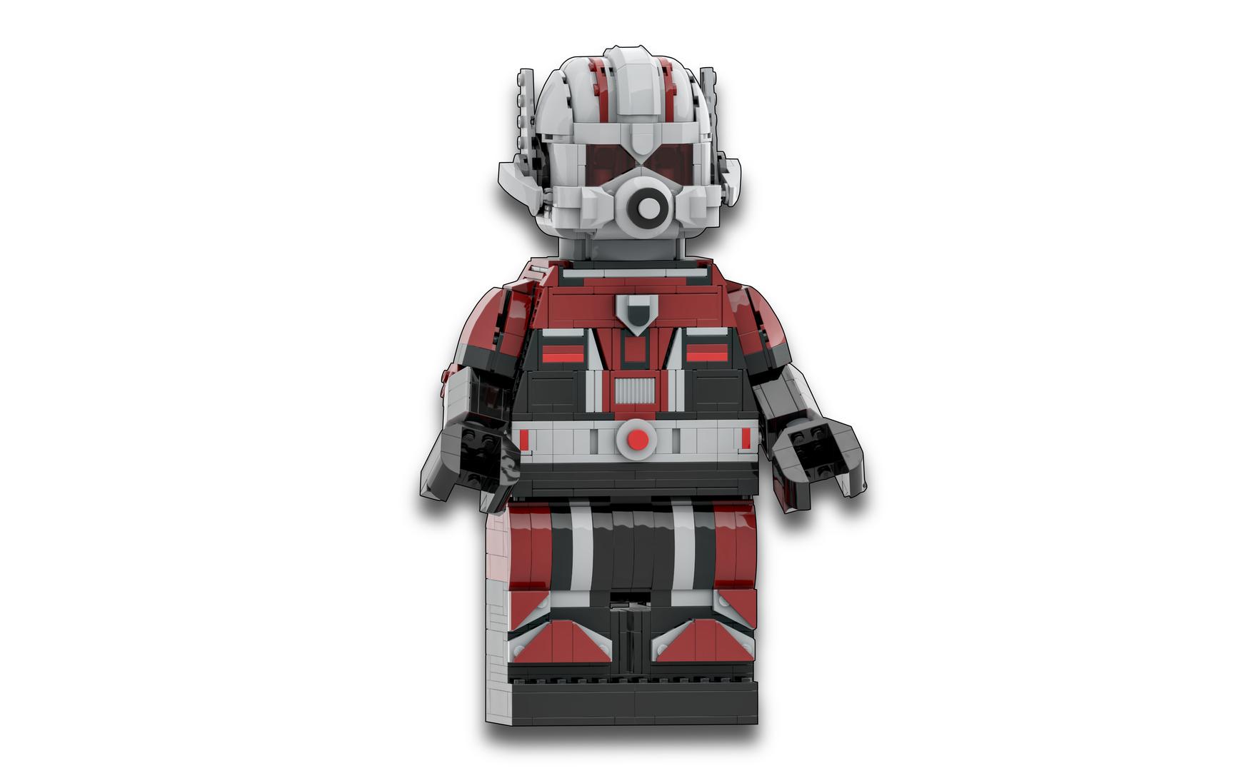 Up-Scaled LEGO Minifigure - Ant-Man
