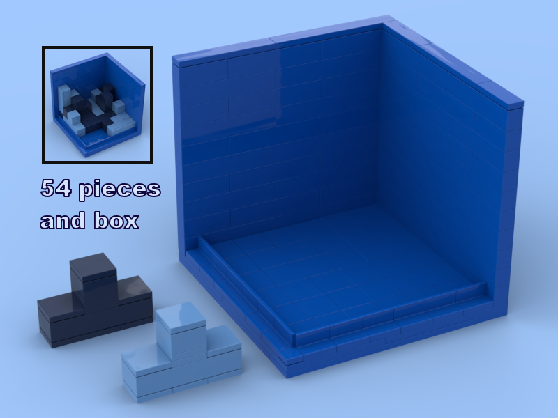 Level 6: Cube Puzzle 6x6x6 / Soma Luban Würfel