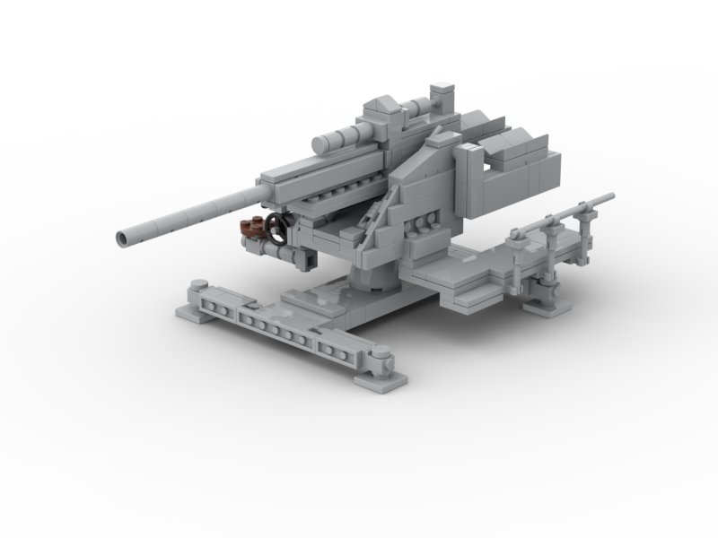 German WW2 Flugzeugabwehrkanone 40 MOC - Outdated