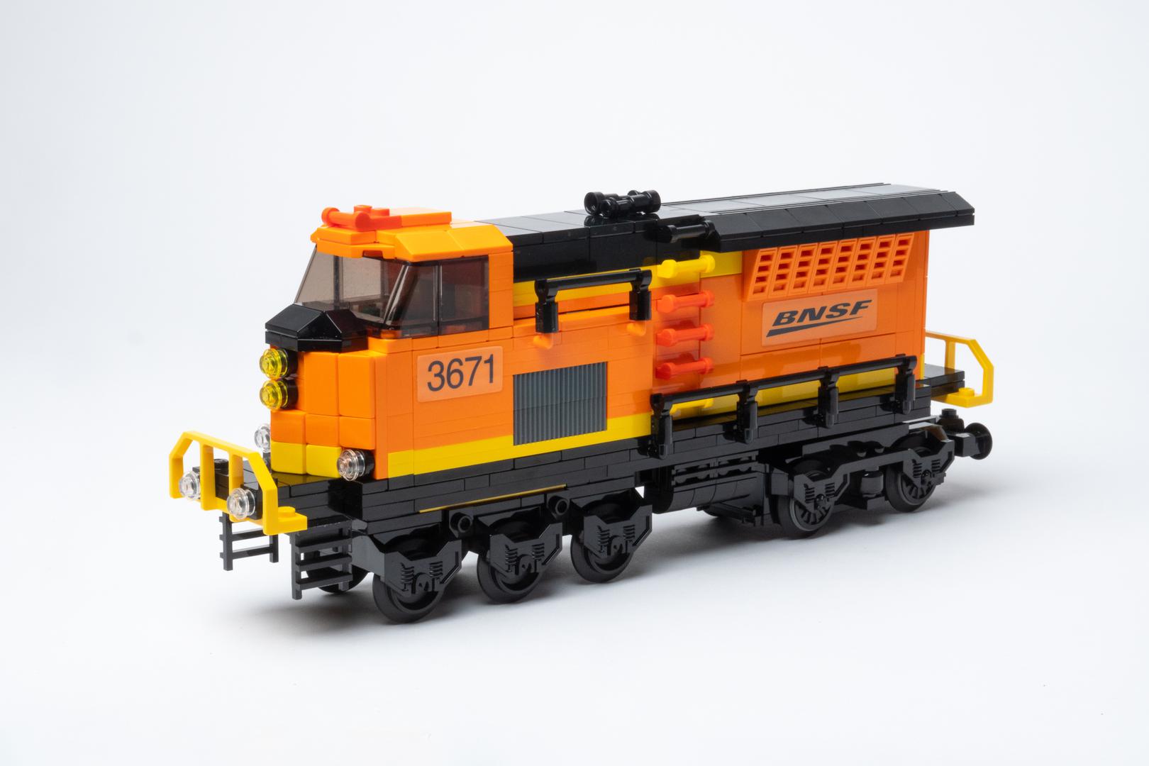 BNSF Freight Locomotive (GE Evolution Tier 4)