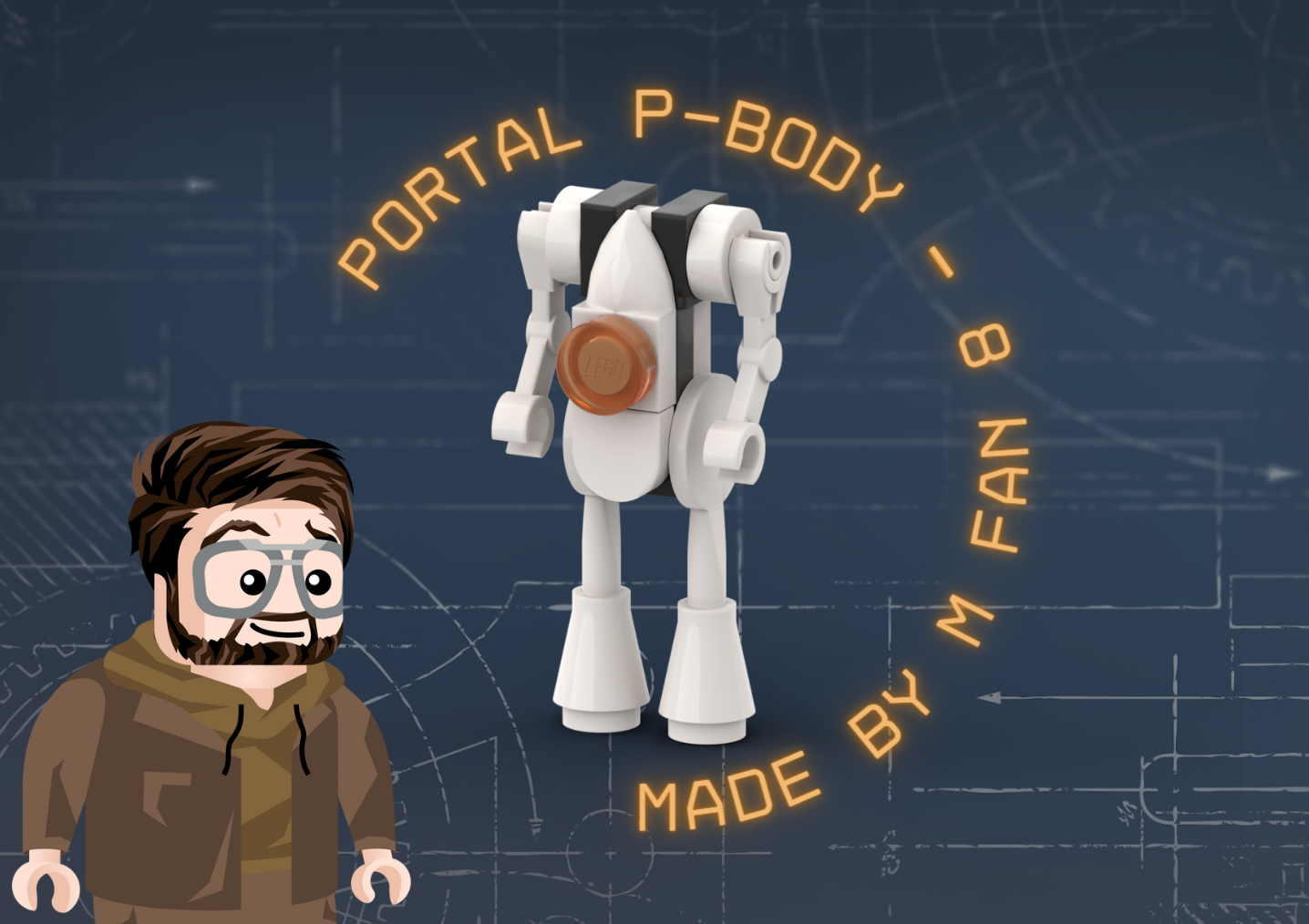 P-body robot - Portal game