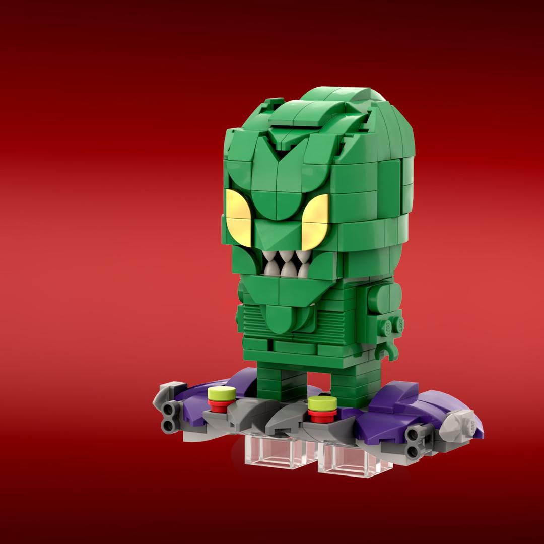 Green Goblin With Glider Brickheadz