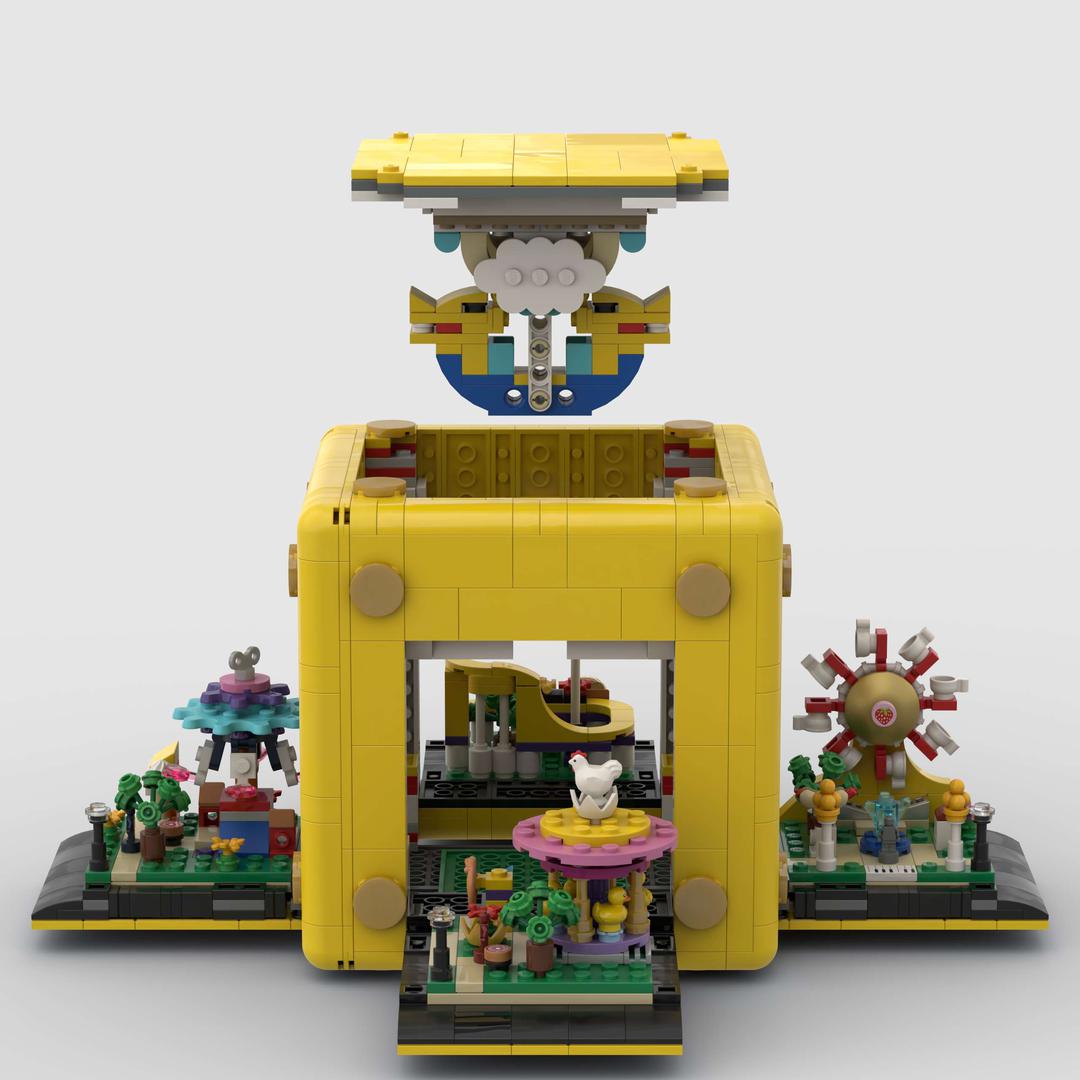 QMQII - Cute Magi Cube 2 Fun Park With Swing Ship Ride