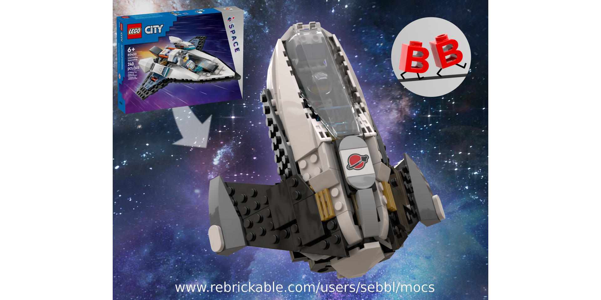 60430: Delta Shuttle w/ Canadarm alternate build