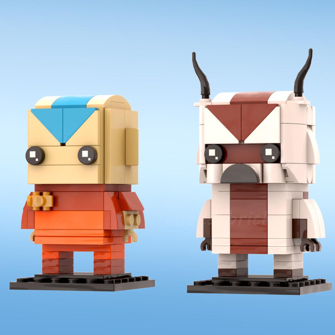 Avatar Aang &amp; Appa Avatar The Last Airbender Brickheadz
