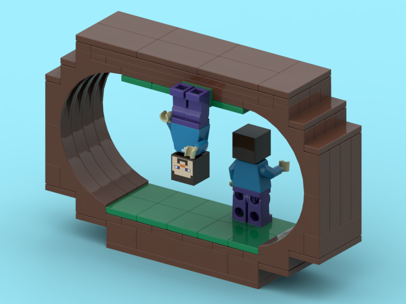 The Upside-Down But It's Minecraft...