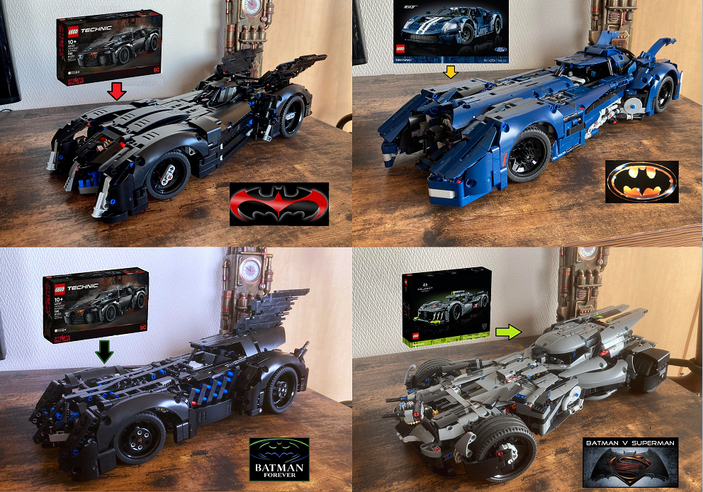 Technic Batmobile 4 in 1 Batpack 2