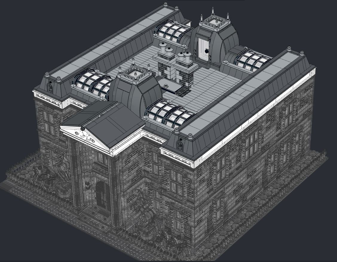 Wayne Manor - Roof