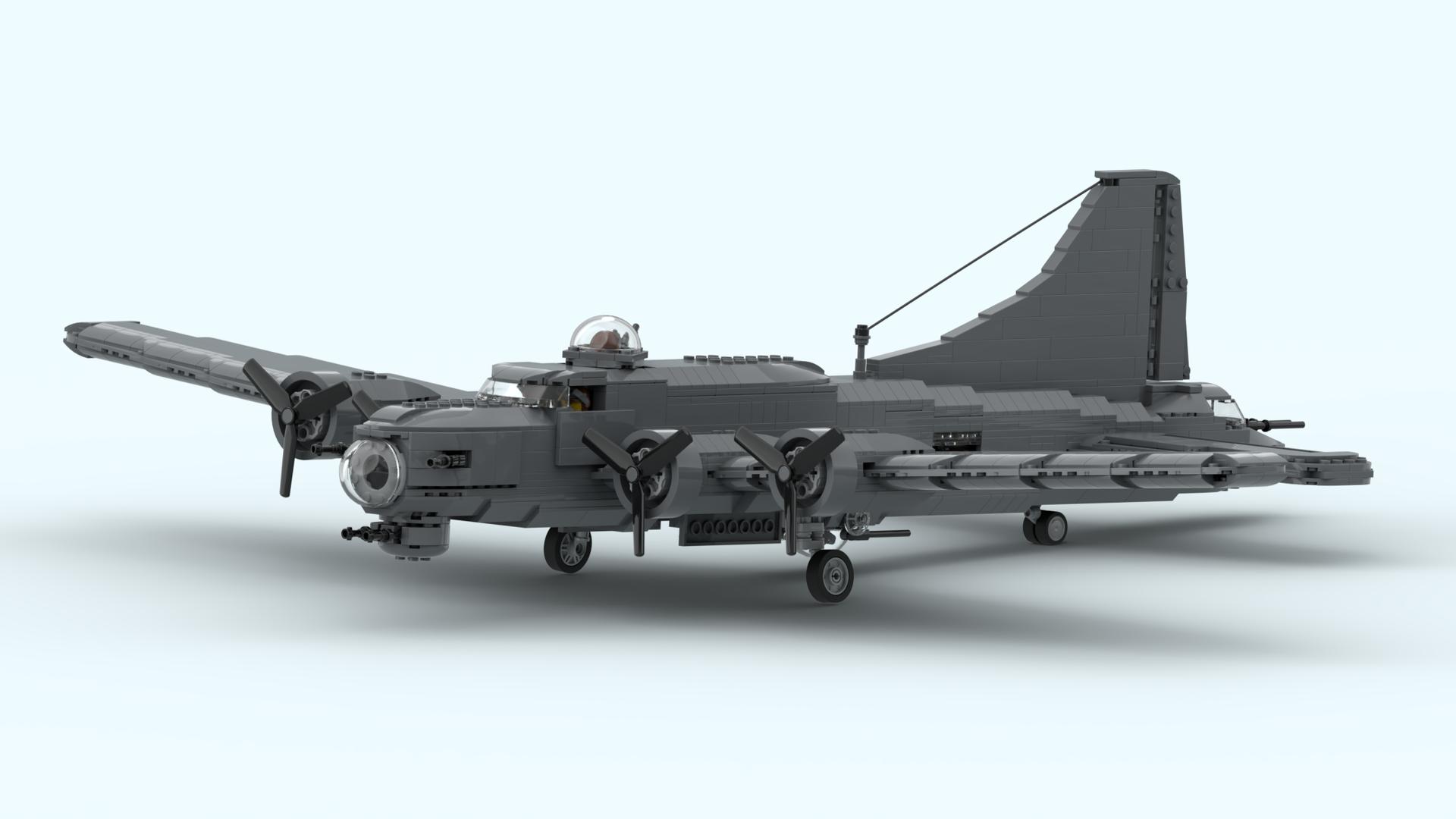 Boeing B-17 Flying Fortress - Minifig Scale - V2