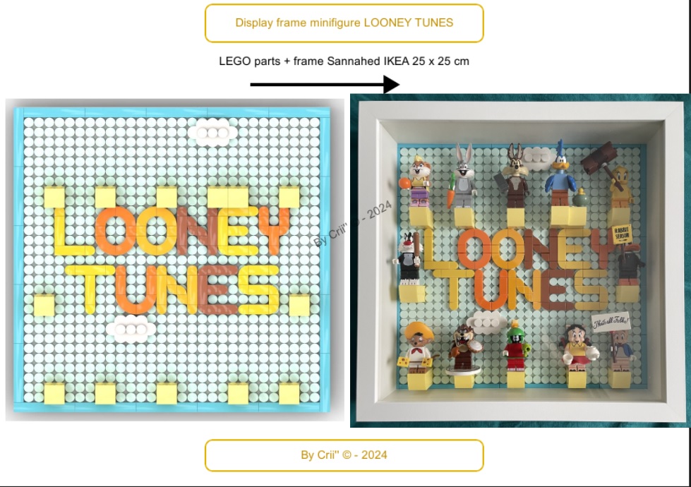 display frame Looney Tunes