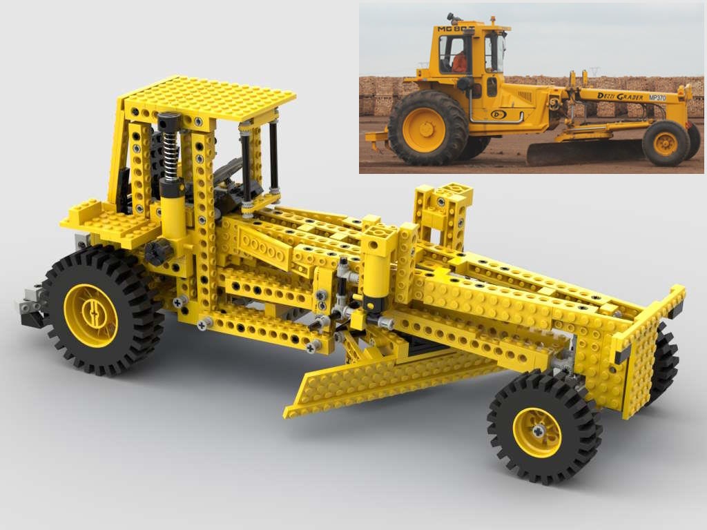 8862 Dezzi MG80T Motorgrader