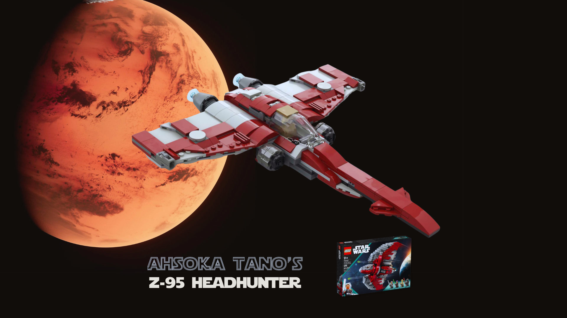 Ahsoka Tano's Z-95 Clone Headhunter - 75362 Alternative