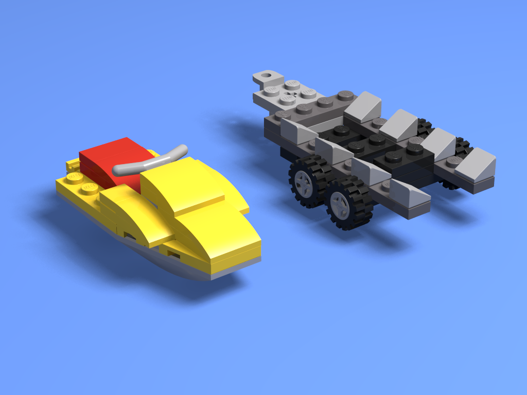 RNLI Jetski and Trailer