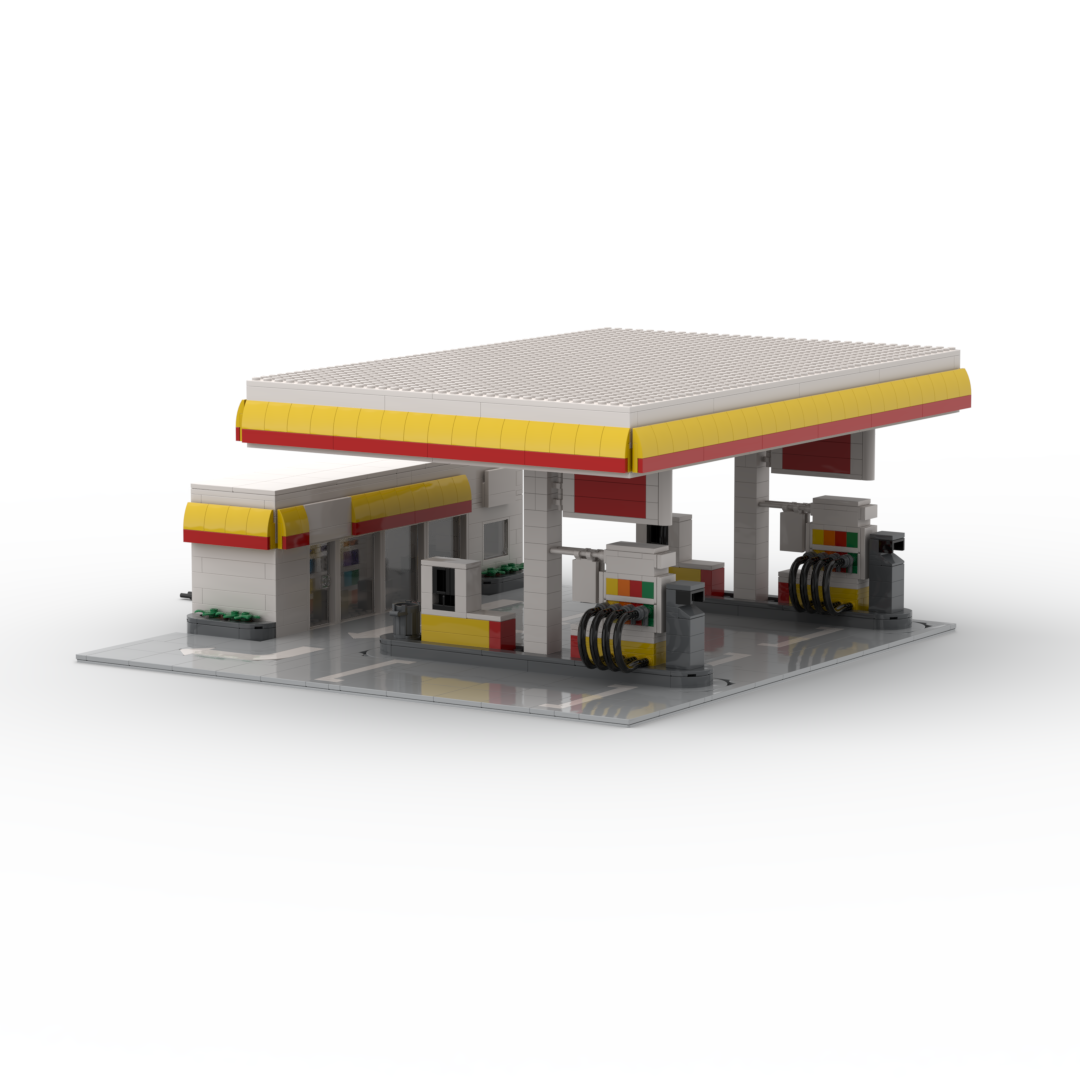 gas station
