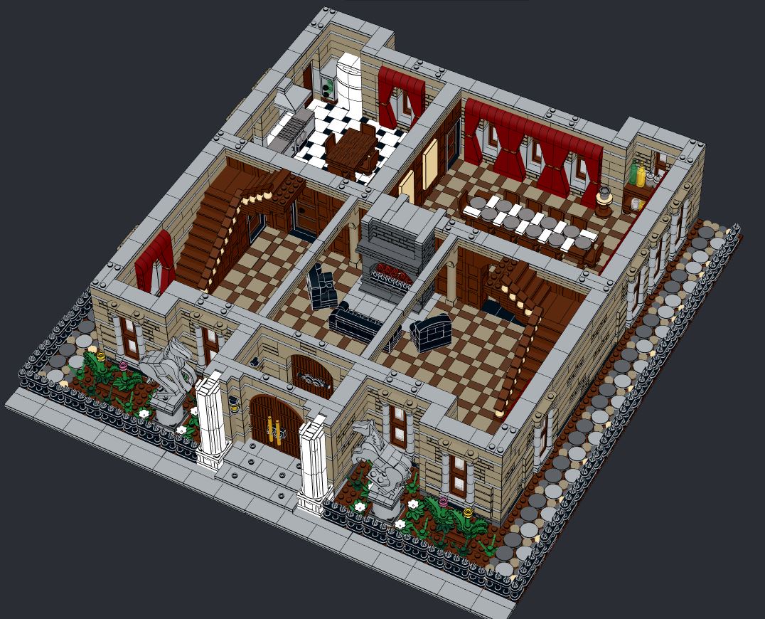 Wayne Manor Ground Floor