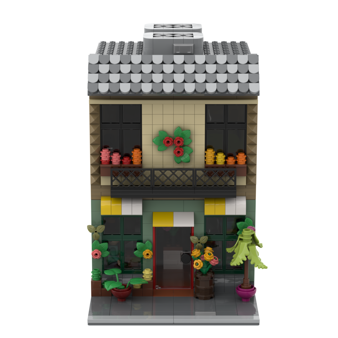 flower shop - houses of the world - 40680