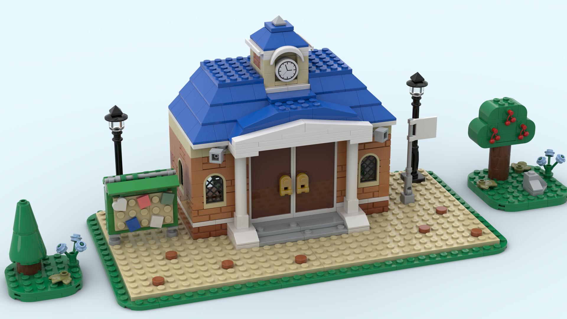 Animal Crossing Resident Services Town Hall