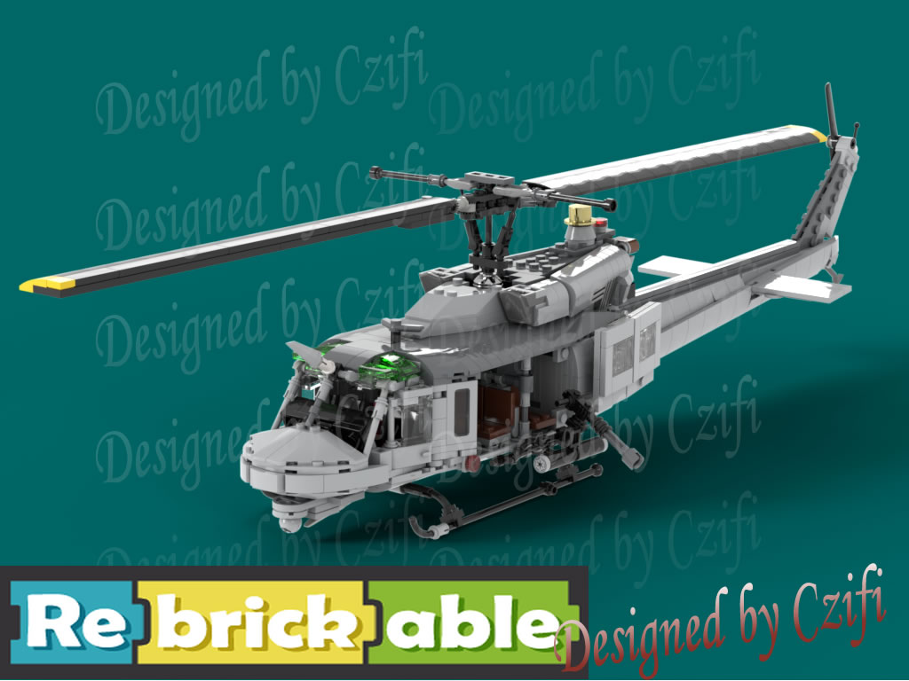 UH-1N Iroquois (Huey) USMC-SAR