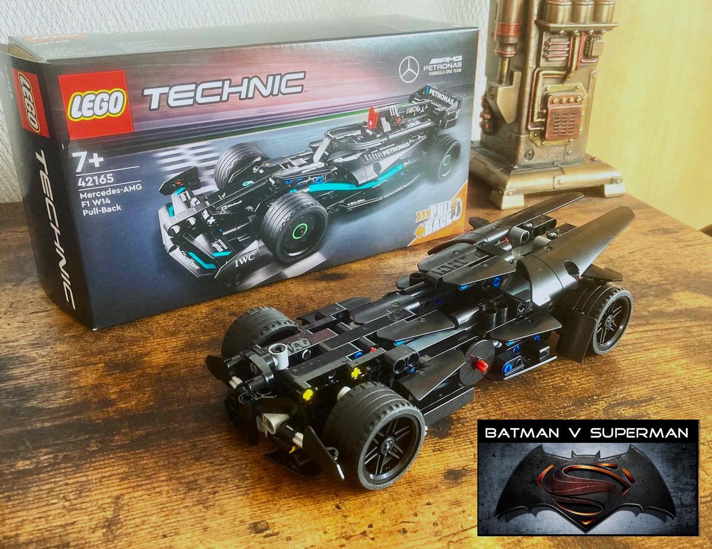 BvS Batmobile Pullback Mercedes AMG F1 Alternate alternate build