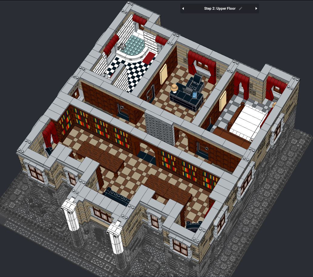 Wayne Manor - Upper Floor