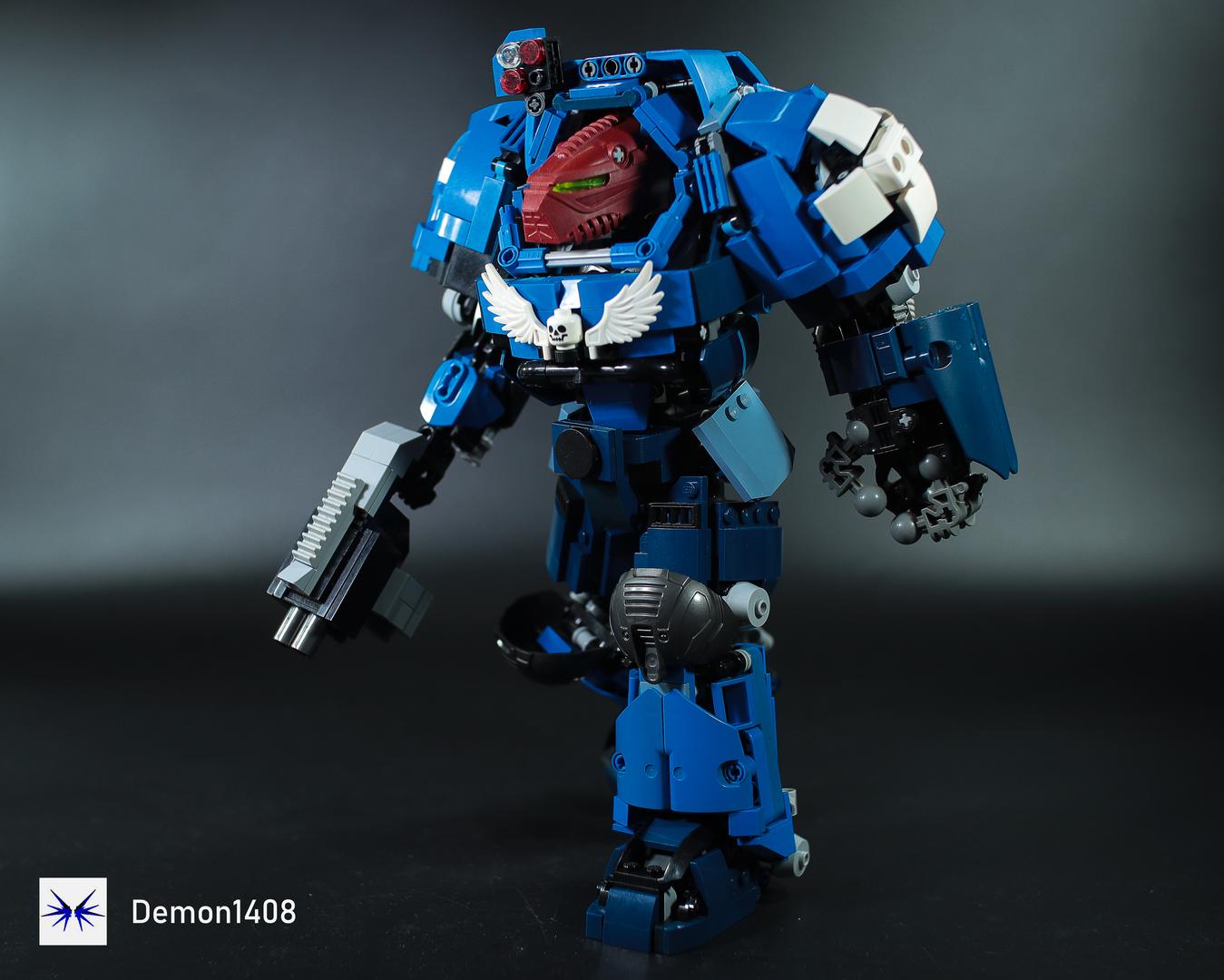 LEGO Space Marine Terminator Vakama ( Warhammer 40K + BIONICLE )