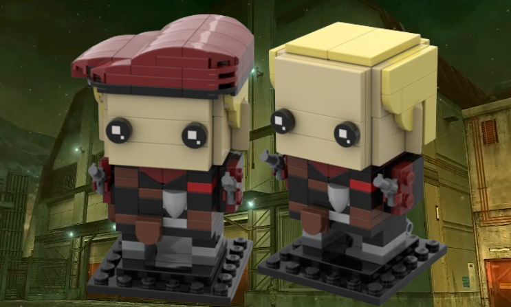 Major Ocelot Brickheadz - "Young Gun"