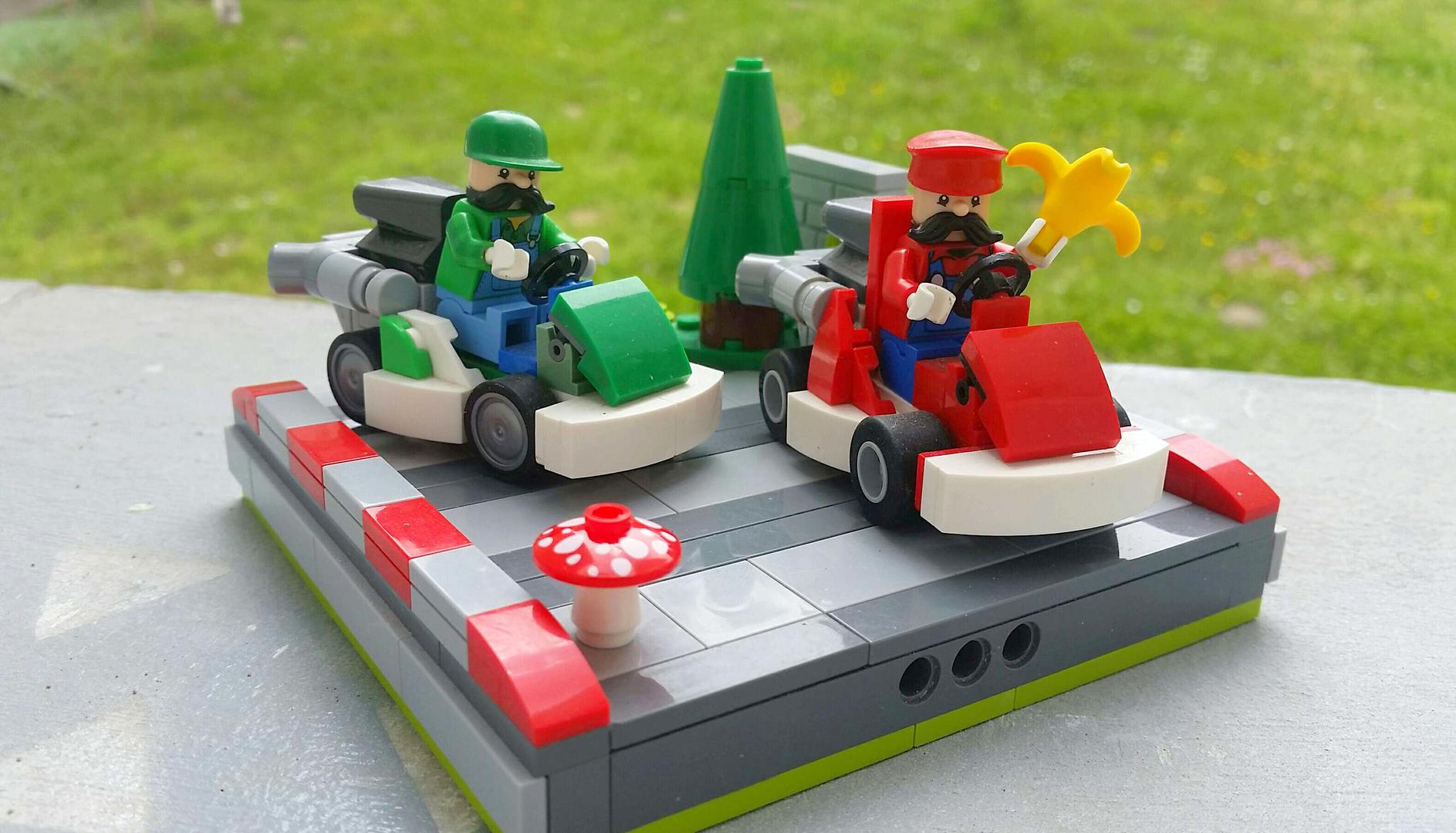 Mario Kart - Race Scene