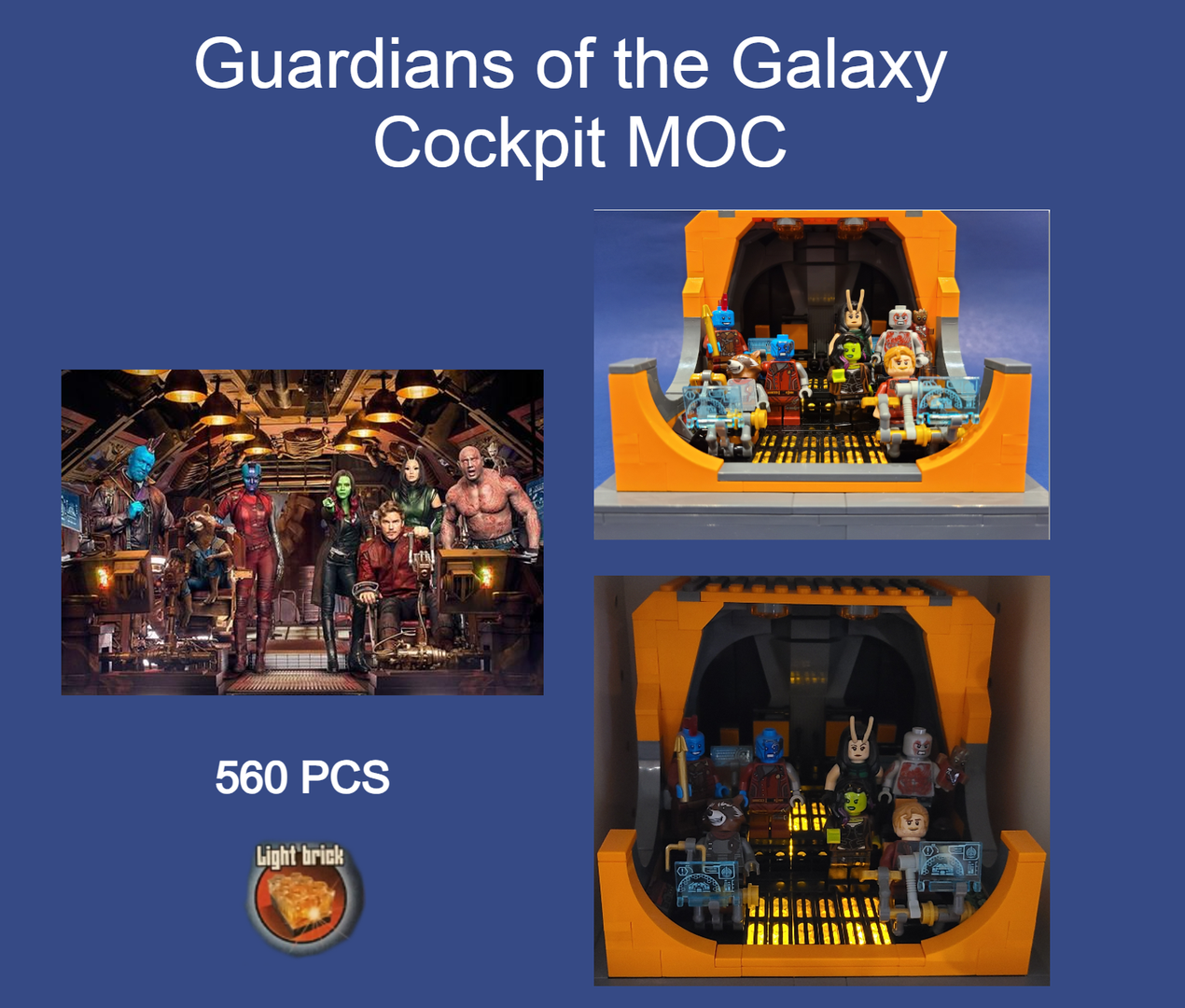 Guardians of the Galaxy - Cockpit MOC