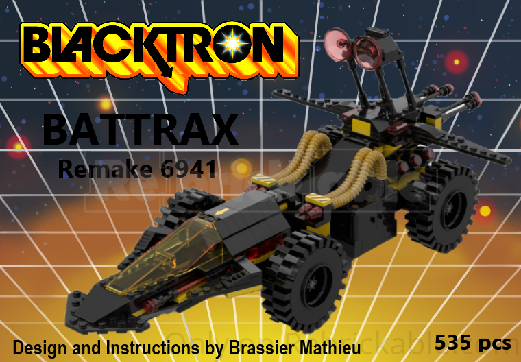 BATTRAX Blacktron I remake 6941