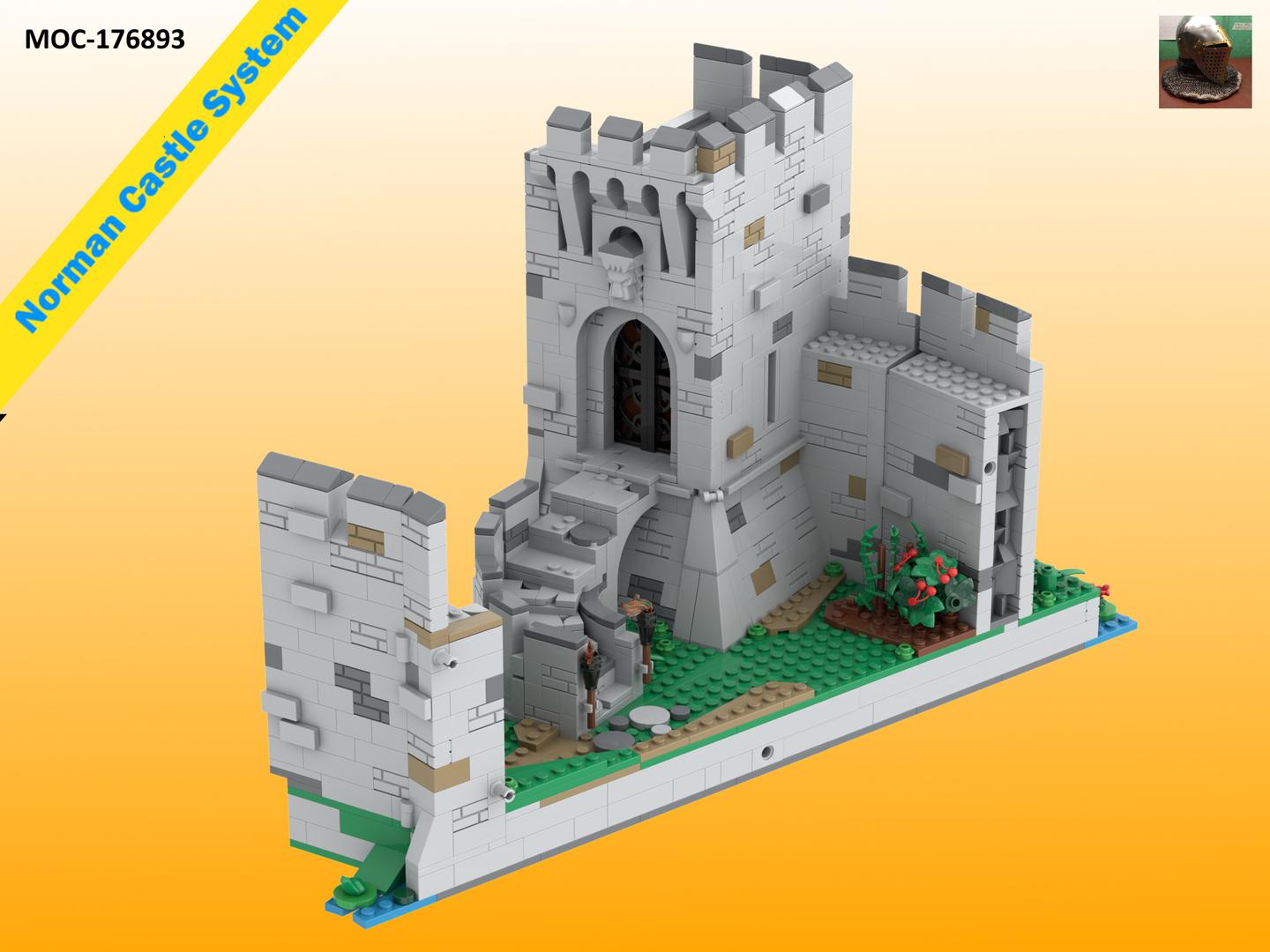 Modular Norman Keep Entrance Building