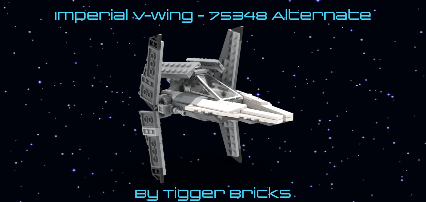 Imperial V-wing - 75348 Alternate alternate build