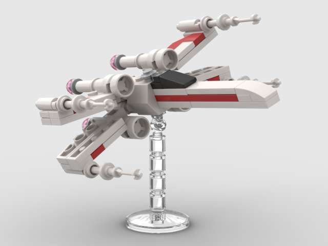Luke's Red Five T-65B X Wing Starfighter