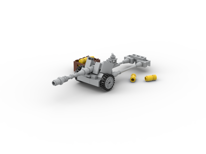 German WW2 Panzerabwehrkanone 40 - V2.0 MOC