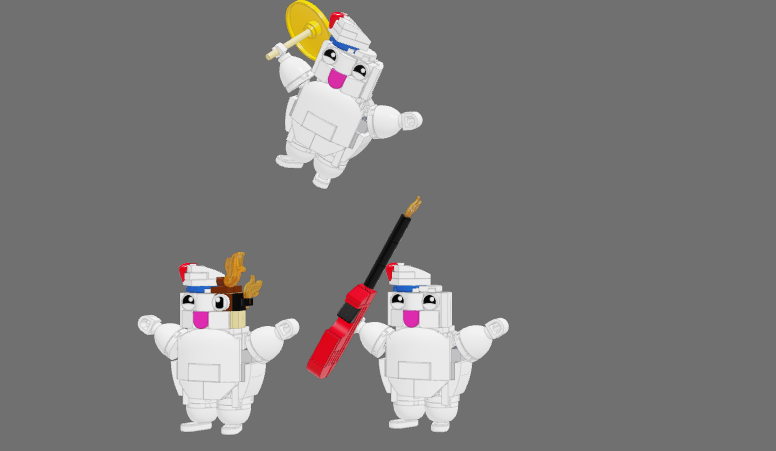 Mini Stay Puft Marshmallow Men: Ghostbusters
