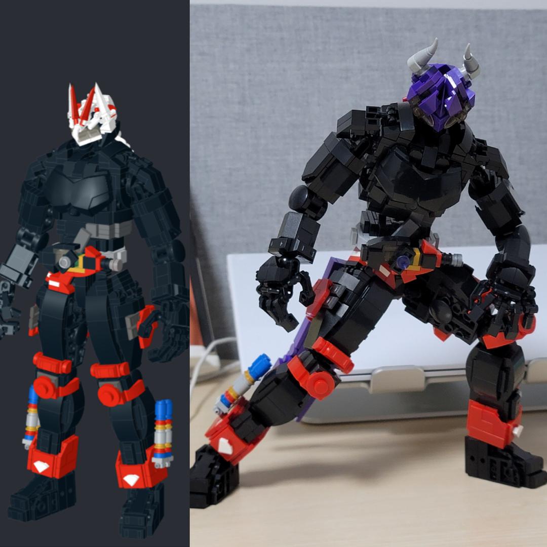 lego kamenrider Geats &amp; Buffa lower boost
