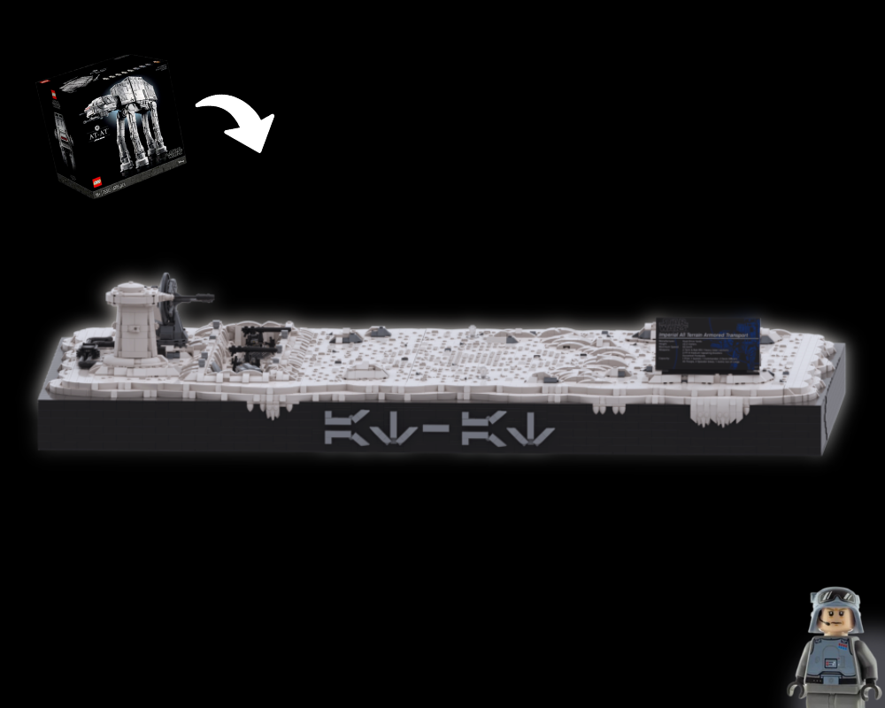 Assault on Hoth - UCS AT-AT Display