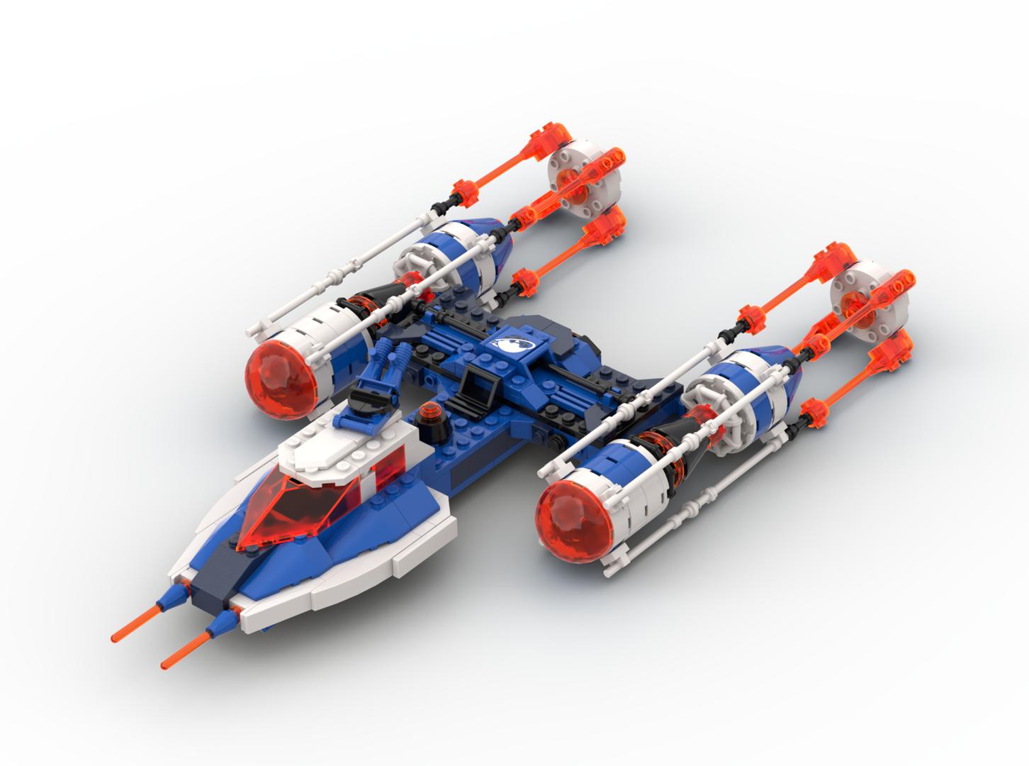 Ice Planet 2002 Y-shaped Starfighter