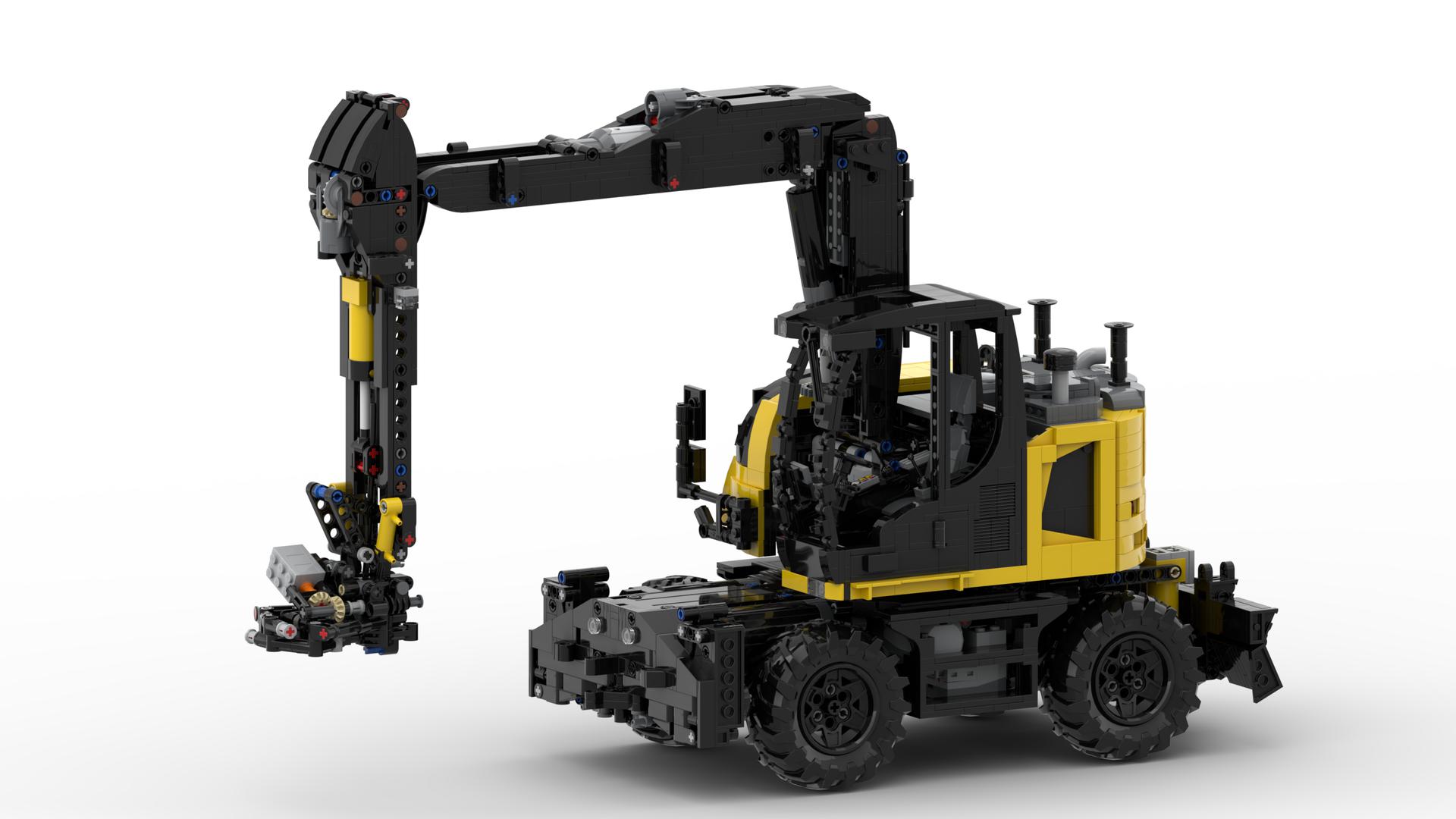 Liebherr 918 compact in Excavator sweden style