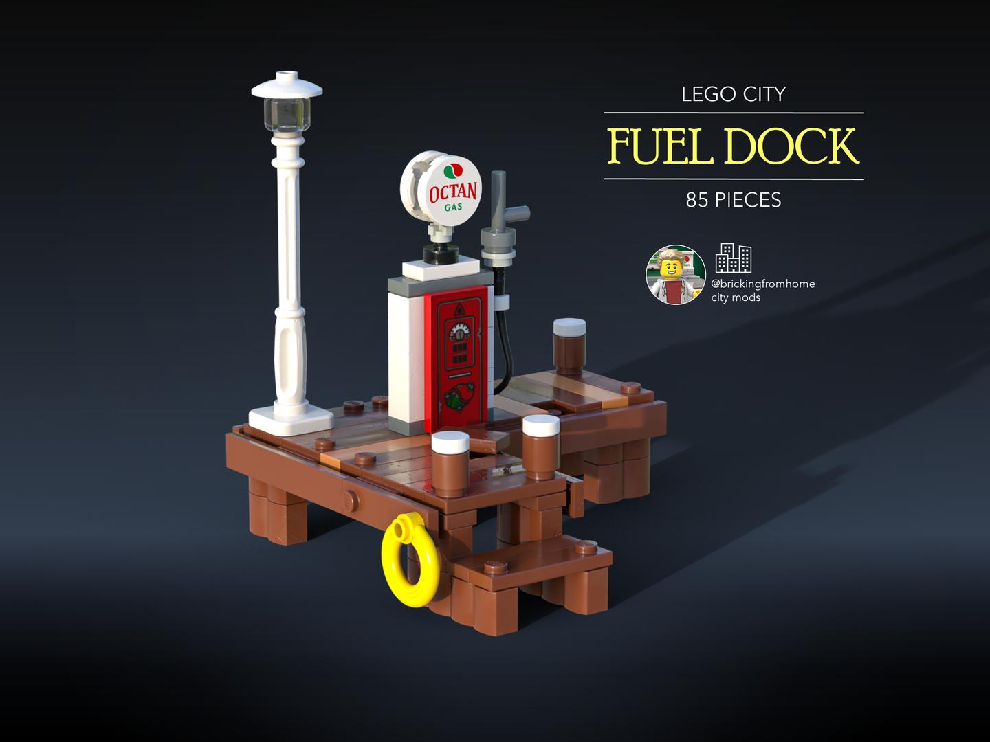 Lego City Fuel Dock