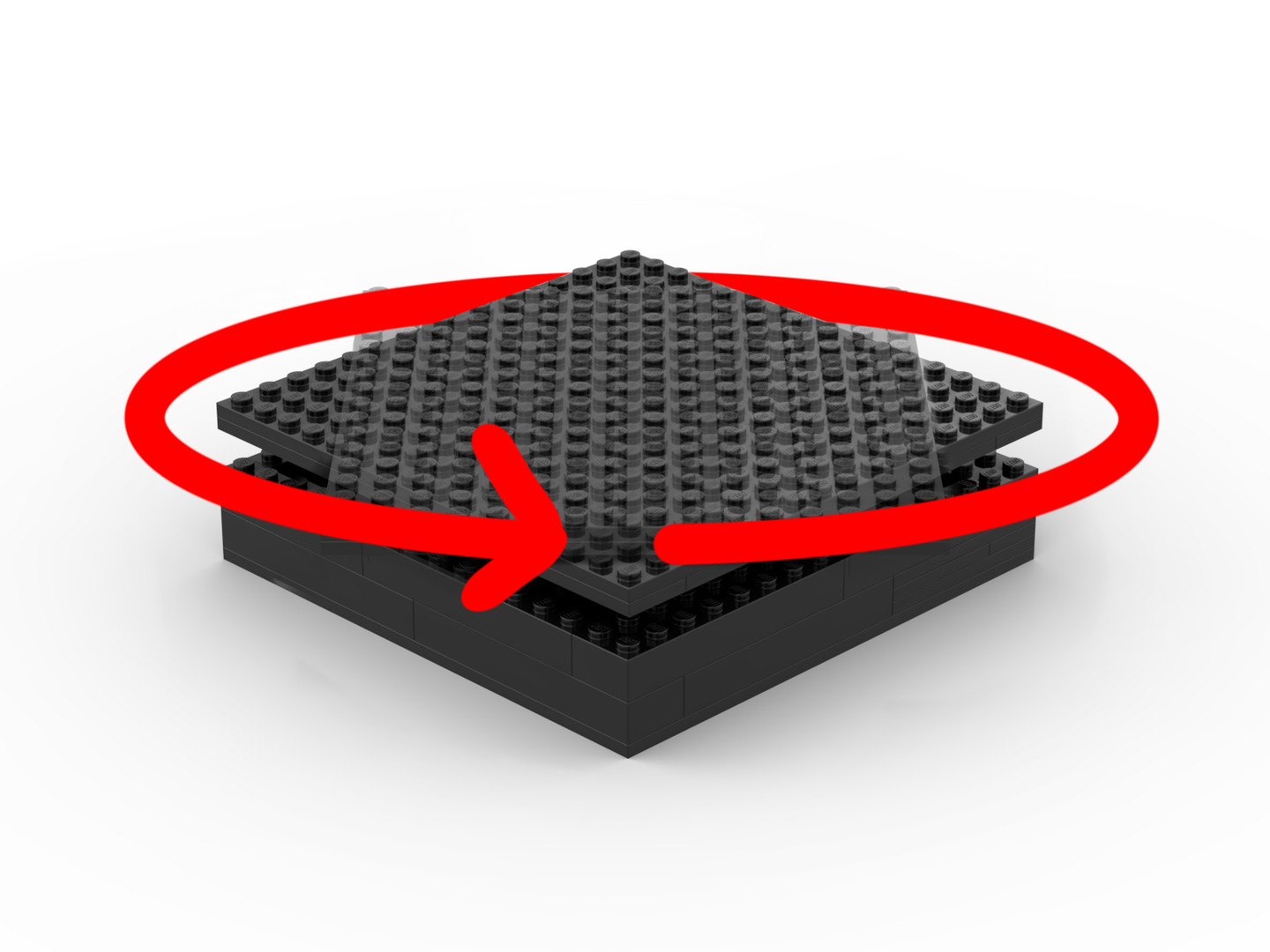 Motorized Rotating Display Stand