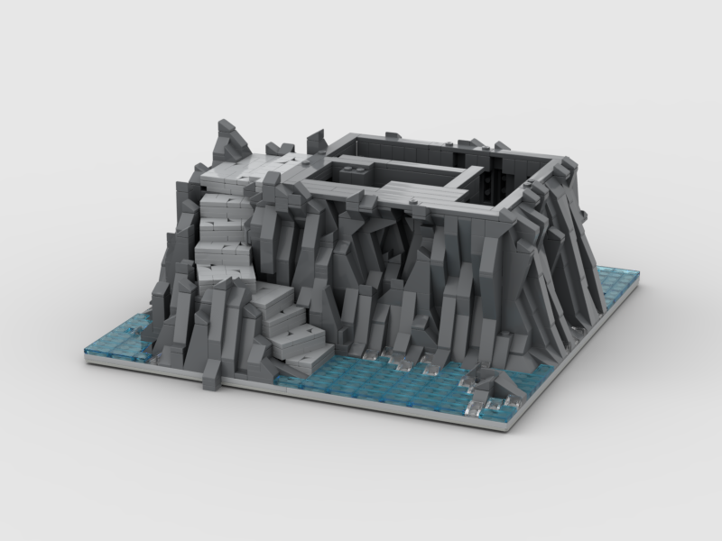 Raised Baseplate For Castle Sets