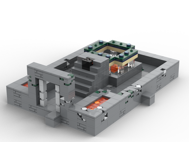 Minecraft Stronghold (End Portal Room)