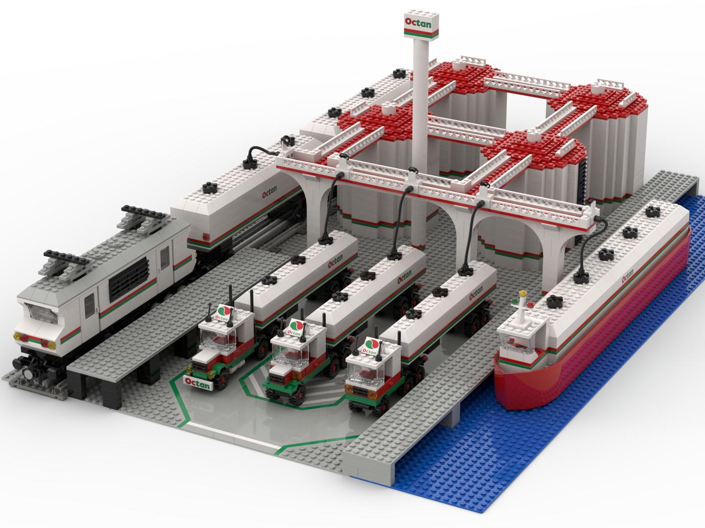 Octan Oil Terminal (Classic Town and 12V Train)