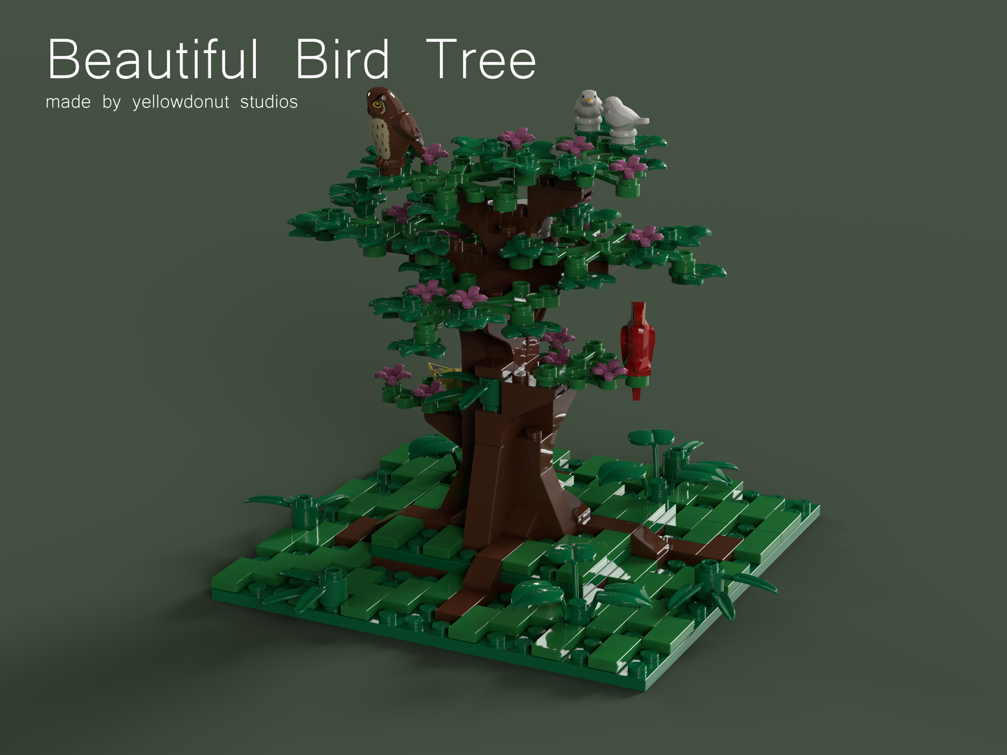 Beautiful Bird Tree